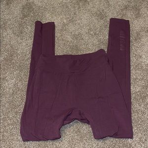 Plum Gymshark Leggings